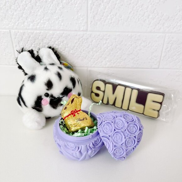 Rose-Covered Easter Eggs โ Handcrafted Party Favors, Spring Decor, Wedding Gifts - Picture 10 of 11